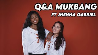 Q&amp;A Mukbang!! Texas Volleyball