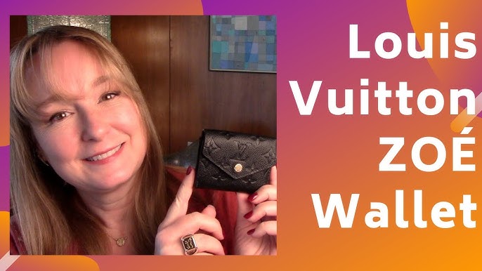 Unboxing Louis Vuitton Zoe Wallet damier azur@ Fernnymuk🍃 