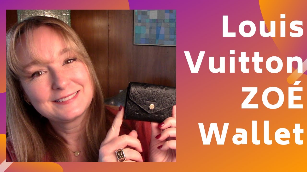 Louis Vuitton ZOÉ Wallet Review | Compact Wallet - YouTube