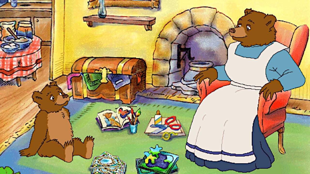 Little Bear: Rainy Day Activities (PC) Playthrough