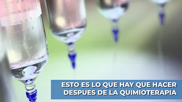 ¿Recuperas la energía después de la quimio?