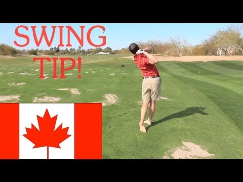 Canadian Pro Golfer Swing Tip