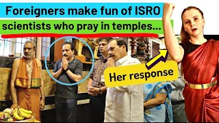 Response to foreigners who mock ISRO&#39;s scientists [Can Indians Question You? E-27]  Karolina Goswami