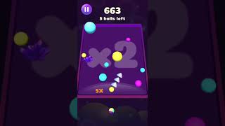 Get 800 score on new Fun Ballz - merge ball by color screenshot 5