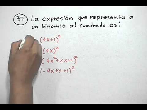 Identificar a un binomio al cuadrado - YouTube
