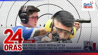 Genesis Pible, gold medalist sa 1st practical shooting sa 2025 Sea Games | 24 Oras