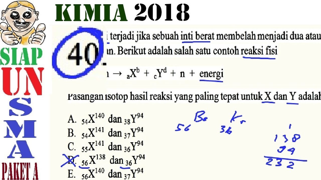 Contoh Soal Fisika Inti Atom Dan Pembahasannya