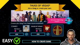 HOW TO CREATE GANG | MULTIPLAYER GANGSTAR VEGAS screenshot 4