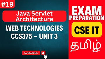 Java Servlets & Architecture Explained | CCS375 Web Technologies Unit 3 Exam Prep | Anna University