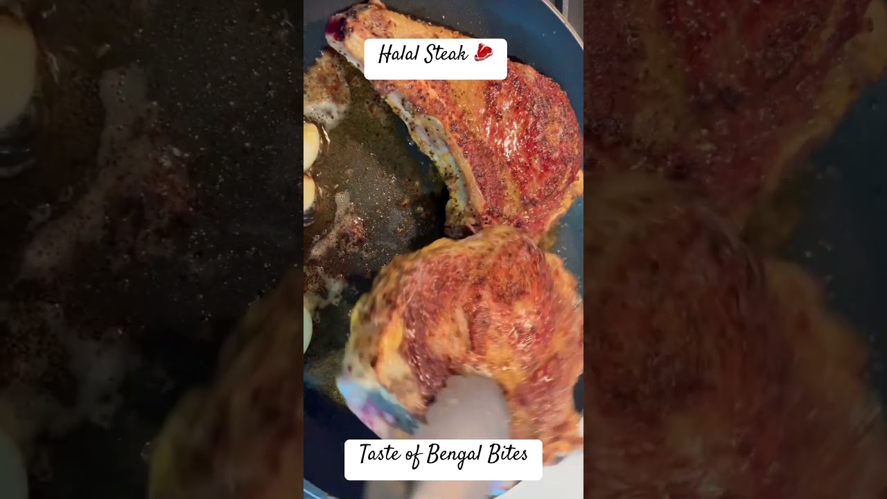 How To make Halal Steak 🥩 