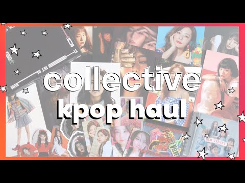 LATE COLLECTIVE KPOP HAUL Rare Red Velvet Goods Stray Kids Albums NCT Kihno More 