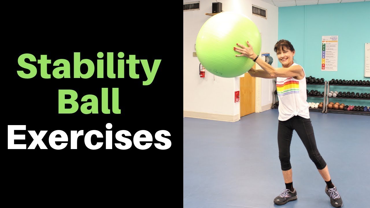 stability ball exercises