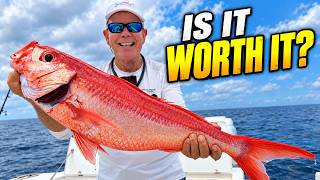 We Went WAY Offshore for Queen Snapper... Was It Worth It?