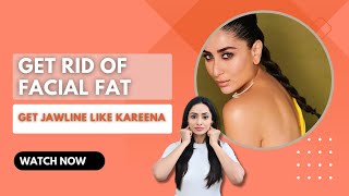 How To Get Rid of Face Fat? Toned Jaw Line  Sharp Jaw Line FaceyogabyVibhutiArora #jawline #faceyoga