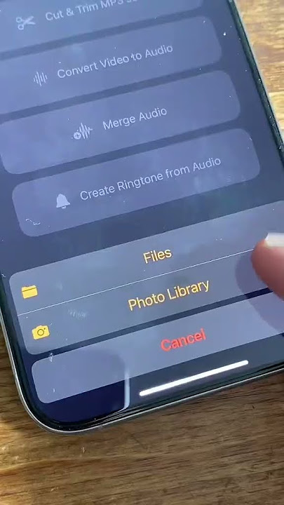 Create iPhone ringtones (not Garageband) 🔊