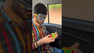 This Guy Can Solve Rubiks Cube Without Looking 