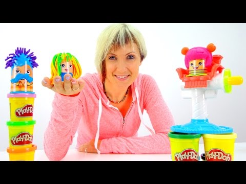 Видео: Весёлая Школа с Play Doh - Прически - Мультфильм Грузовичок Лева