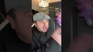 Karen Calls Cops on Italian Mob Boss! #shorts