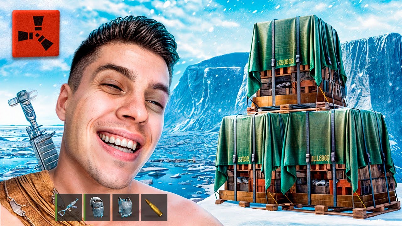 СОЛО СТАРТ от БОМЖА до КАЛАША за СТРИМ Rust/Раст