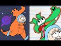 Boy Sneaks Dragon Into Space! | (NEW) Boy &amp; Dragon | Cartoons For Kids | Wildbrain Toons