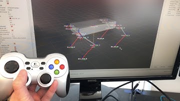 Quadruped Robot Inverse Kinematics ROS Rviz