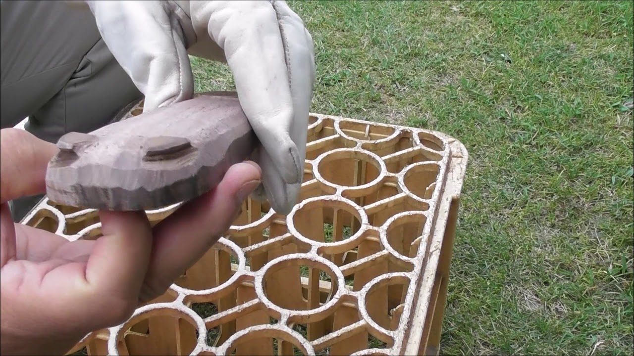 鑑賞石の台座製作 part2 - YouTube