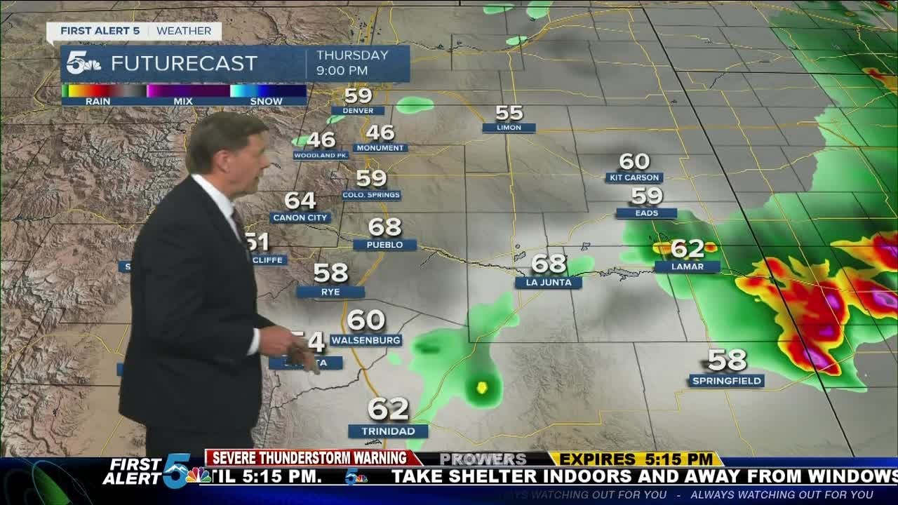 High fire danger returns Friday in southern Colorado - YouTube