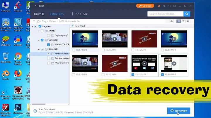 How To Recover Permanently Deleted Data For Free On Windows 10/8/7 - data recovery software