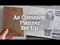 Sterling ink a5 common planner full set up and flip through  2024 planner set ups