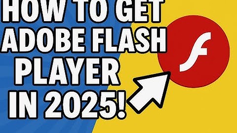 How to get Adobe flash player in 2025!