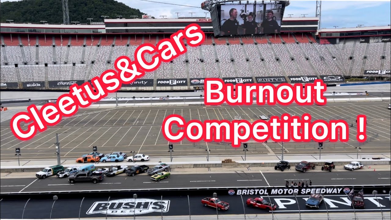 Cleetus and Cars Bristol Tennessee Burnout Competitions & More! 