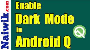 Enable Dark Mode in Android Q Beta | Realme 3 Pro