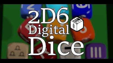 2D6 Digital Dice Trailer