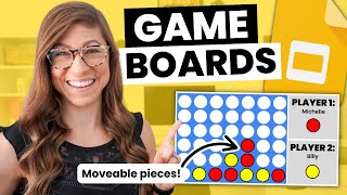 How to Create Interactive Game Boards in Google Slides | Tutorial for Teachers