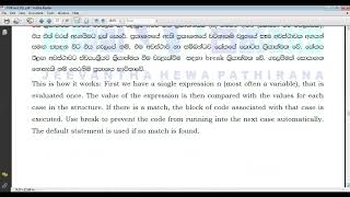 AL ICT - PHP Control structures Part 2 Content