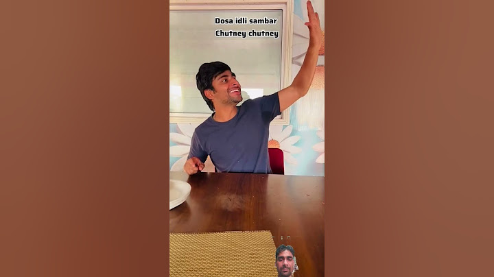 Dosa or idli? Aapko kya pasand hai? #comedy #funny #funnyvideo🙏👌🌹