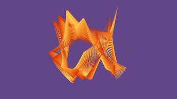 Hazy Sea Creature Animation from Lissajous 3D