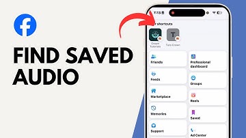 How To Find Saved Audio on Facebook