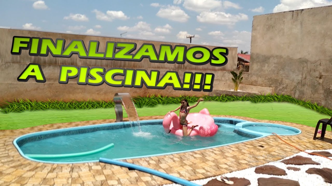 Finalizamos a Piscina (parte 4)