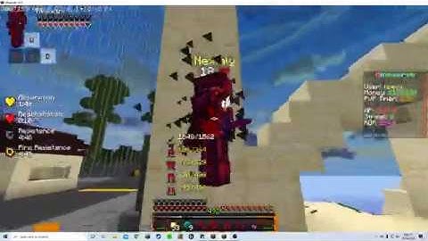 Nexialy Cheating on Mineverse OP PvP | Reach | Modified KB