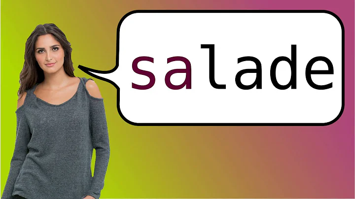 How to say 'salad' in French?
