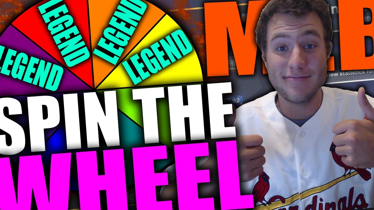 LEGEND SPIN! SPIN THE WHEEL OF MLB PLAYERS MLB THE SHOW 17 SQUAD BUILDER 8 YouTube