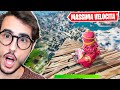 SCIVOLO ALLA VELOCITÀ MASSIMA SU FORTNITE! *VITTORIA*