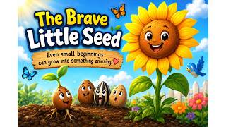 The Brave Little Seed , Story for kids in a fun learning and interactive way News