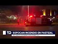 Sofocan incendio en pastizal de Río Santa Catarina en Monterrey, NL