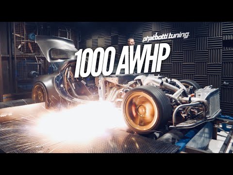 WORLD’S FIRST 1000HP AWD BILLET 4 ROTOR RX-7