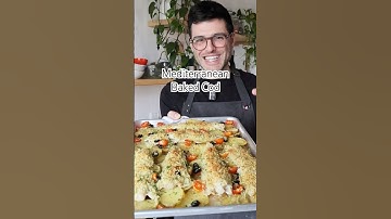 Mediterranean Baked Cod