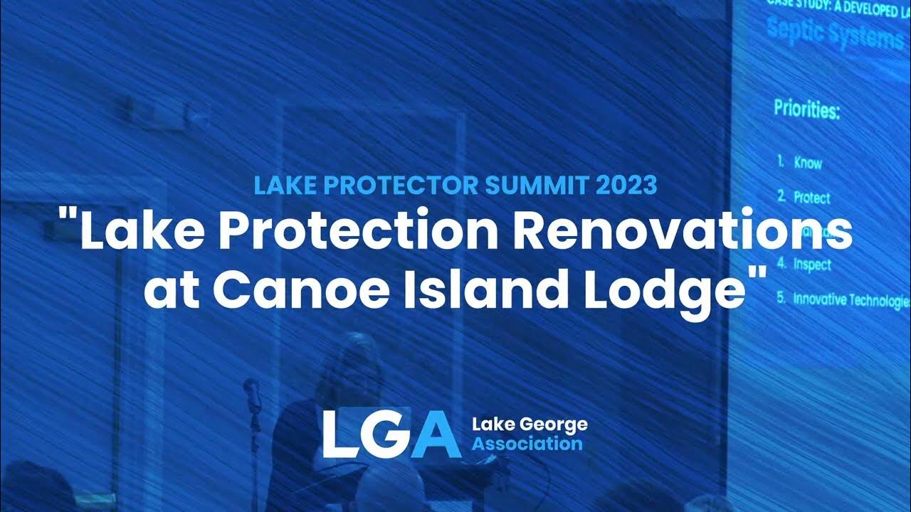 Lake Protection Renovations at Canoe Island Lodge YouTube