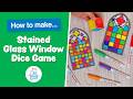 How To Make A Stained Glass Window Dice Game | Baker Ross