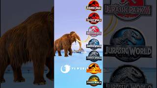 Woolly Mammoth Juric Franchise All Dinosaurs